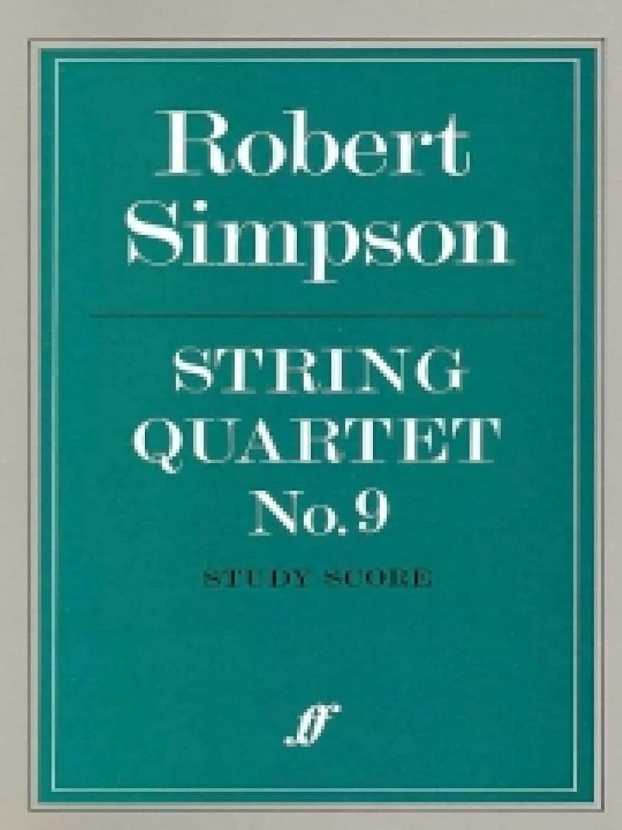 String Quartet No. 9: Study Score (Faber Edition)