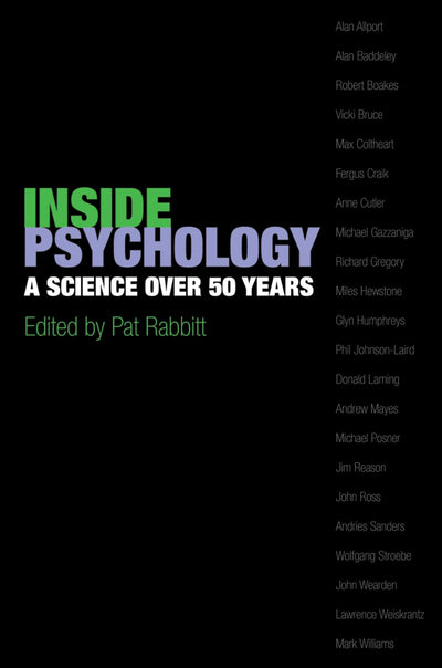 Inside Psychology: A science over 50 years