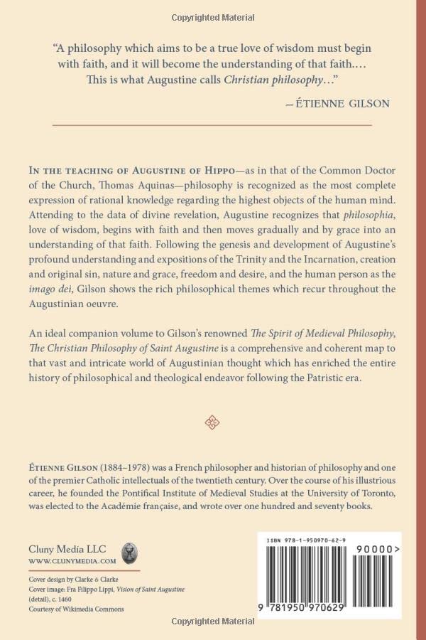 The Christian Philosophy of Saint Augustine