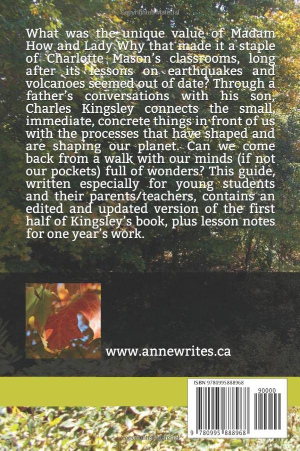A Walk Through the Glen: Kingsley — back cover