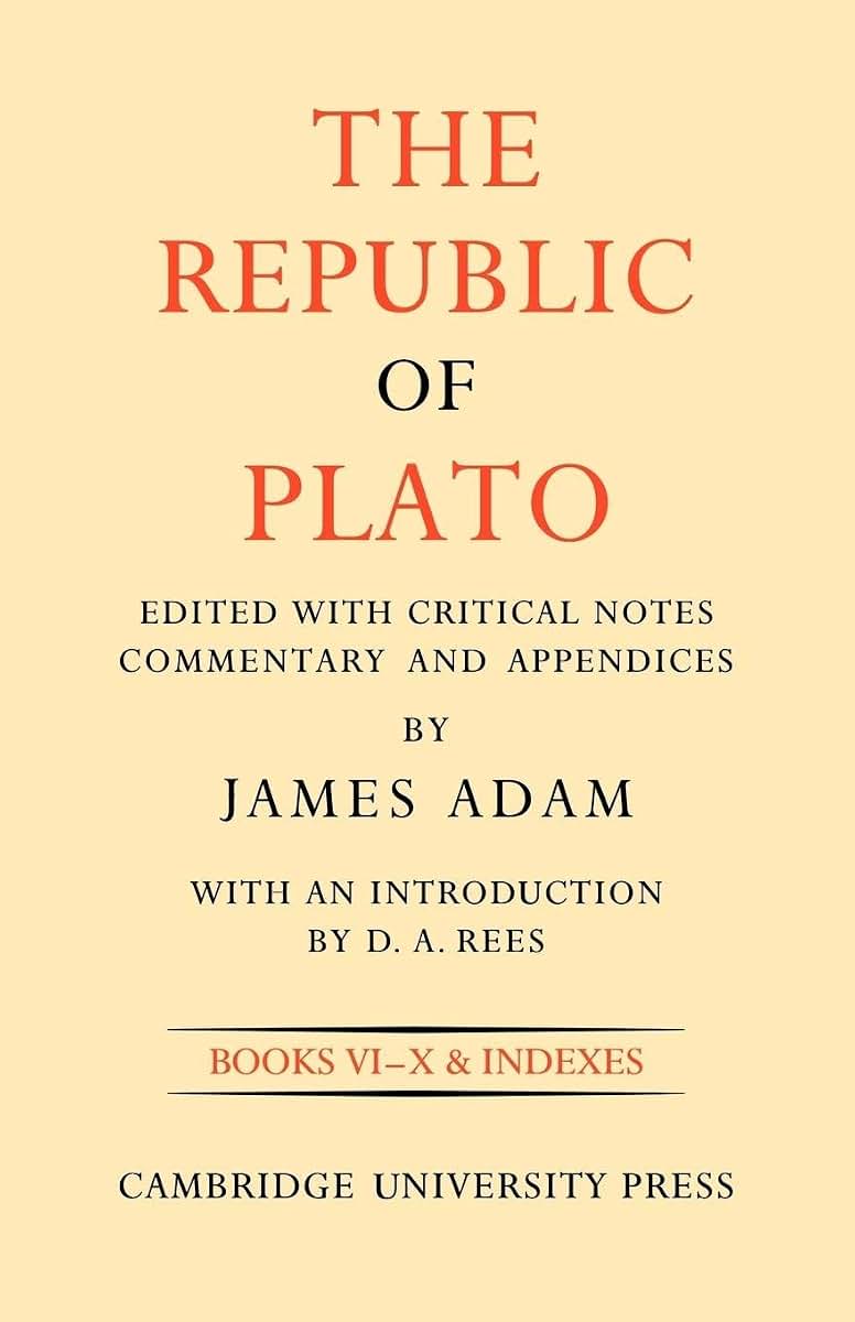 The Republic of Plato, Volume 2, Books VI - X & Indexes, Paperback (The Republic of Plato 2 Volume Paperback Set)