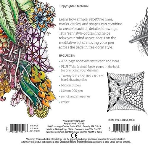 Tangle Art: A Meditative Drawing Kit