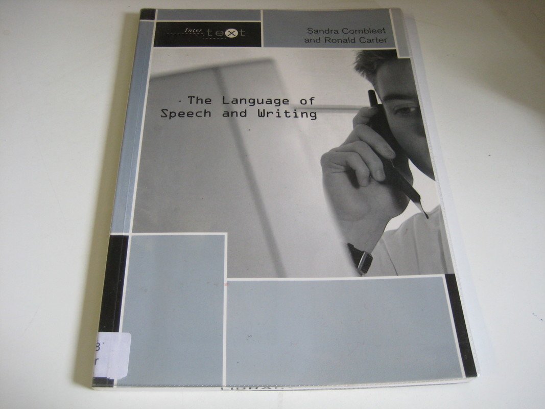 The Language of Speech and Writing (Intertext)