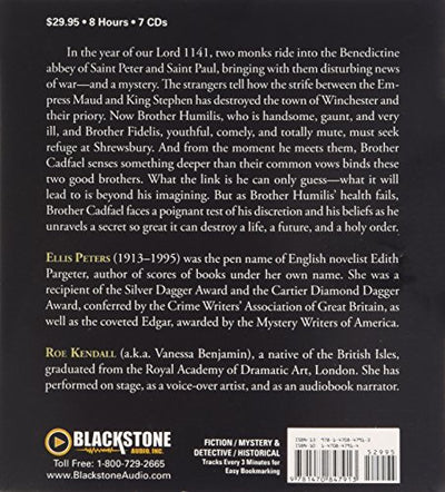 An Excellent Mystery: The Eleventh Chronicle of Brother Cadfael (Chronicles of Brother Cadfael)