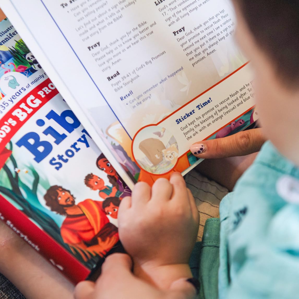 Beginning with God (God's Big Promises): 92 Bible Devotions for Young Children (A Read-Aloud Daily Devotional for Girls & Boys Ages 3-5 with Prayers, Stickers & Activities for Families with Toddlers)