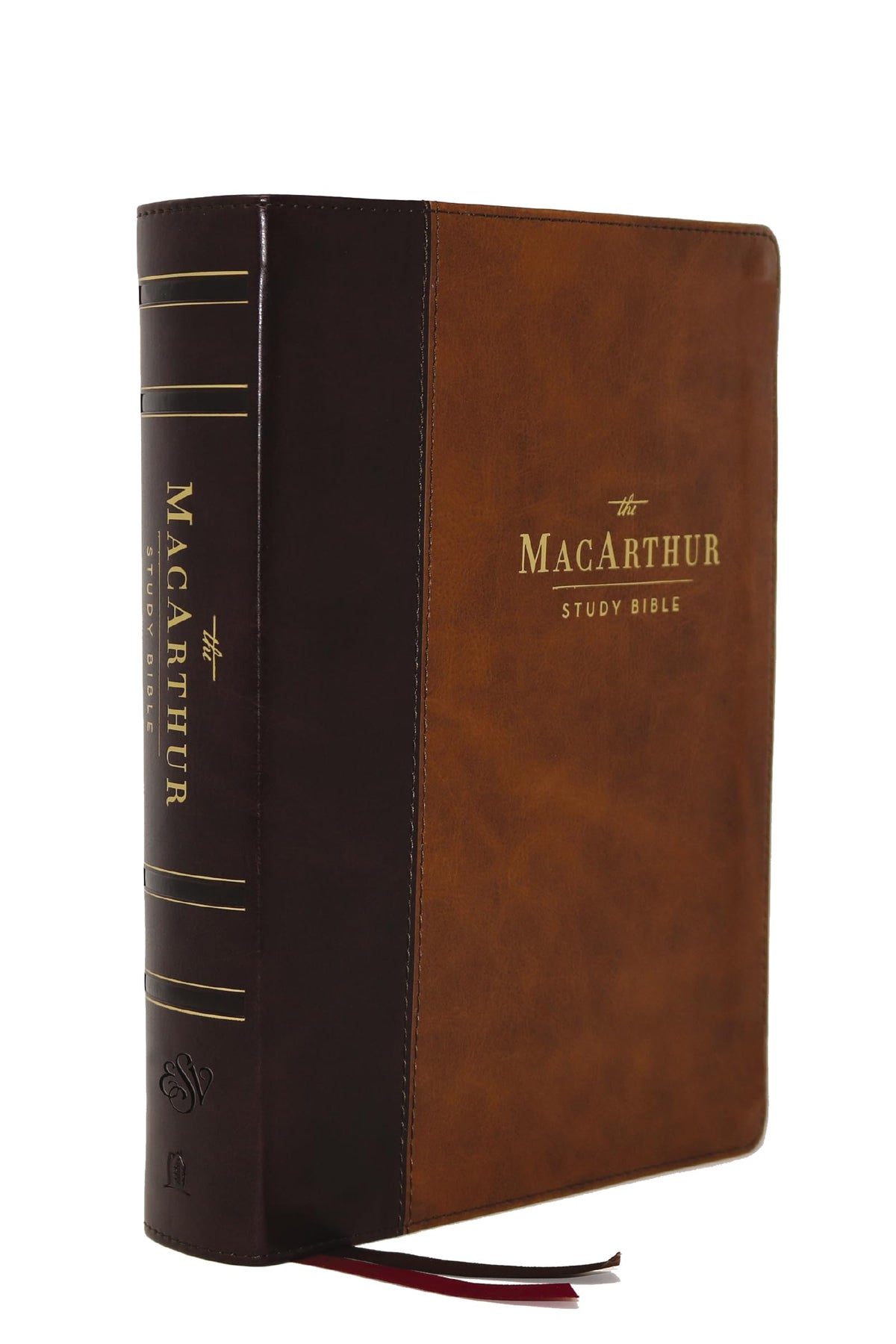 ESV, MacArthur Study Bible, Brown Leathersoft, Thumb Indexed: Unleashing God's Truth One Verse at a Time (Holy Bible, English Standard Version)