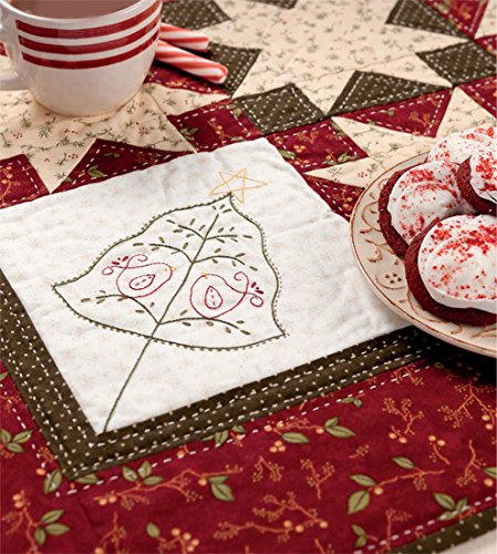 Christmas Patchwork Loves Embroidery: Hand Stitches, Holiday Projects — back cover