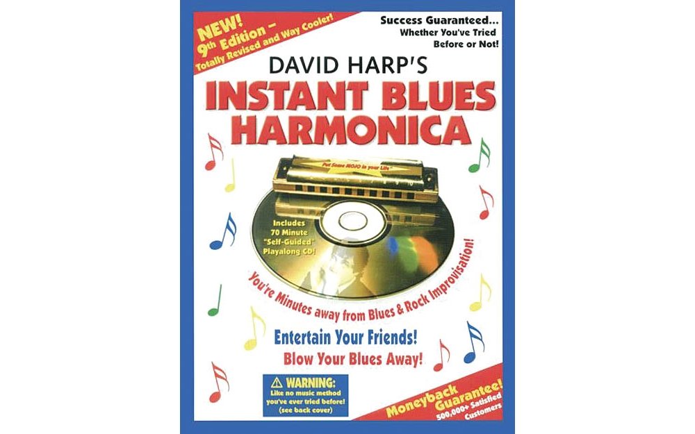 Instant Blues Harmonica (Book & CD) by Harp, David