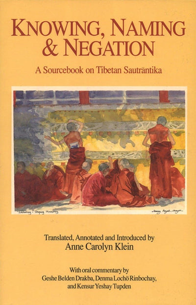 Knowing, Naming, and Negation: A Sourcebook on Tibetan Sautrantika (Translations in Indo-Tibetan Buddhism)