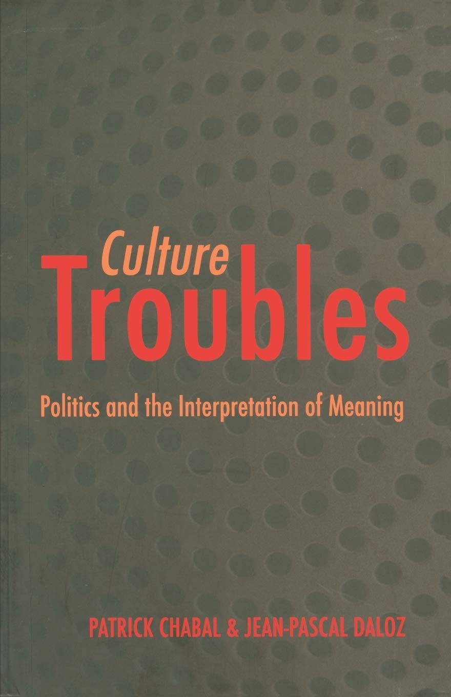 Culture Troubles: Politics and the Interpretation of Meaning
