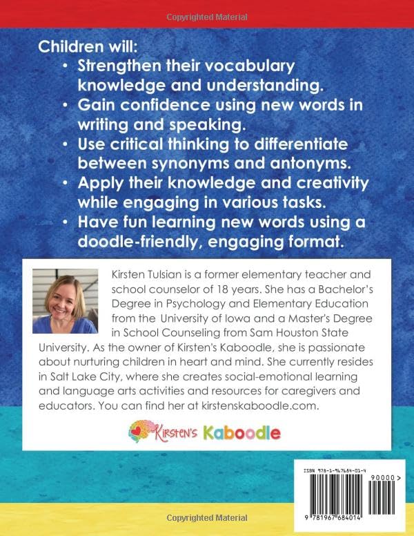 Vocabulary Workbook for Kids: 180 Word of the Day Vocabulary Activities BOOK ONE Vocabulary Builder for 4th, 5th & 6th Grade (Vocabulary Builder Workbooks)