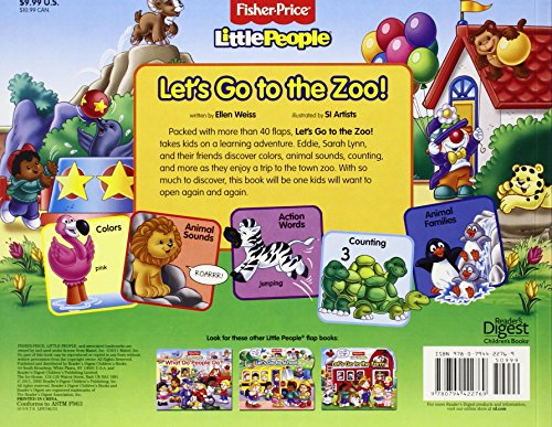 Fisher-Price Little People Let's Go to the Zoo! (Lift-the-Flap)