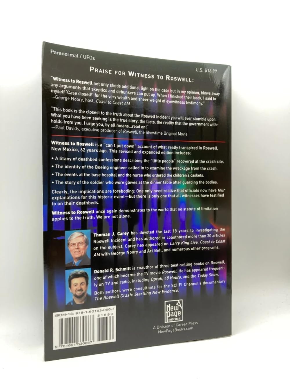 Witness to Roswell: Unmasking the Government's Biggest Cover-up (Revised and Expanded Edition)