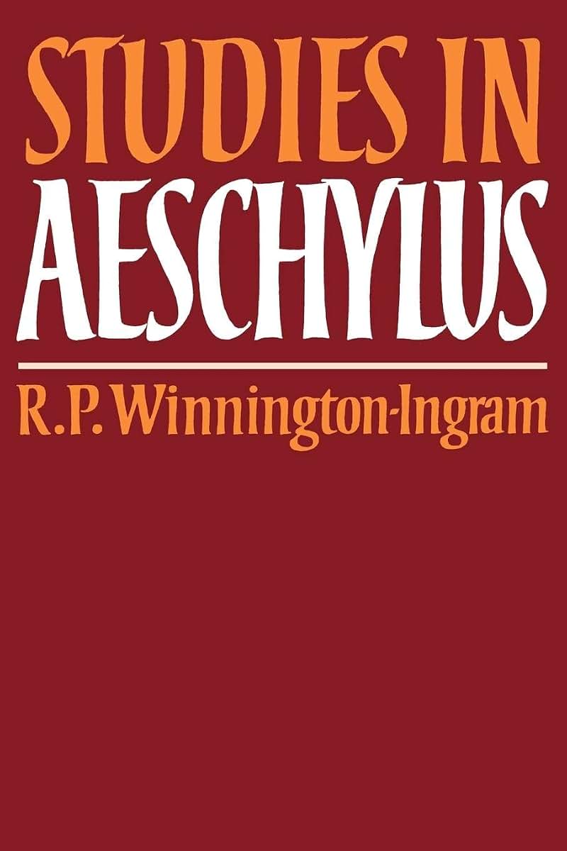 Studies in Aeschylus (Cambridge Paperback Library)