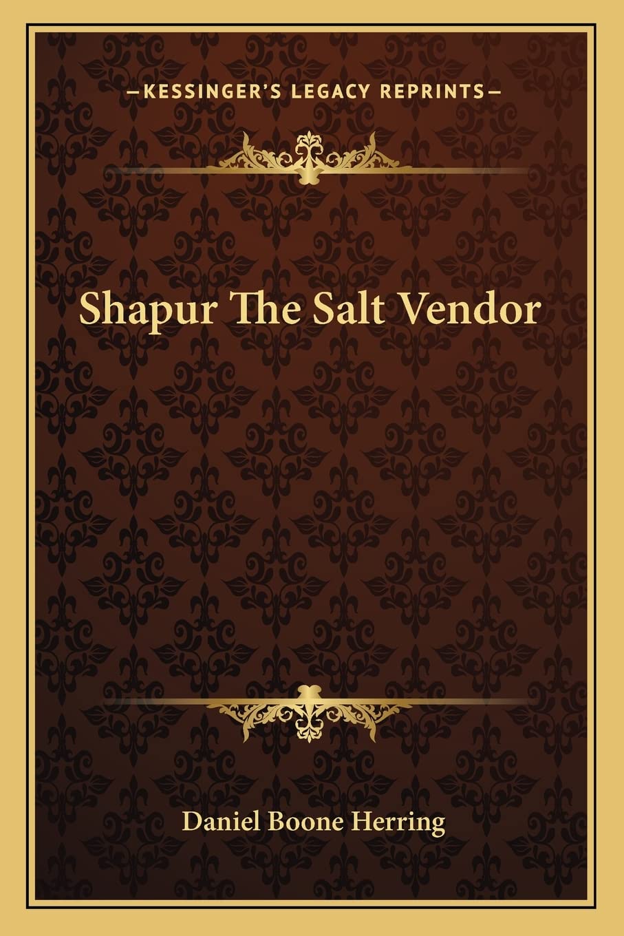 Shapur The Salt Vendor