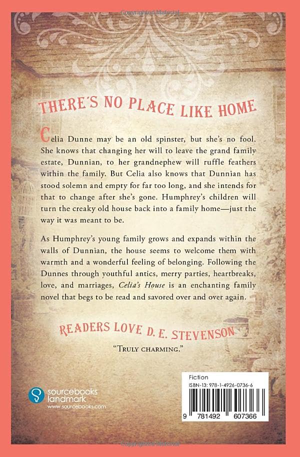 Celia's House — back cover