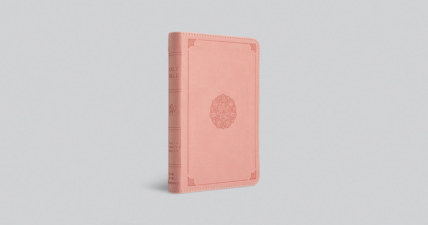ESV Compact Bible (TruTone, Pink, Emblem Design): Holy Bible, English Standard Version