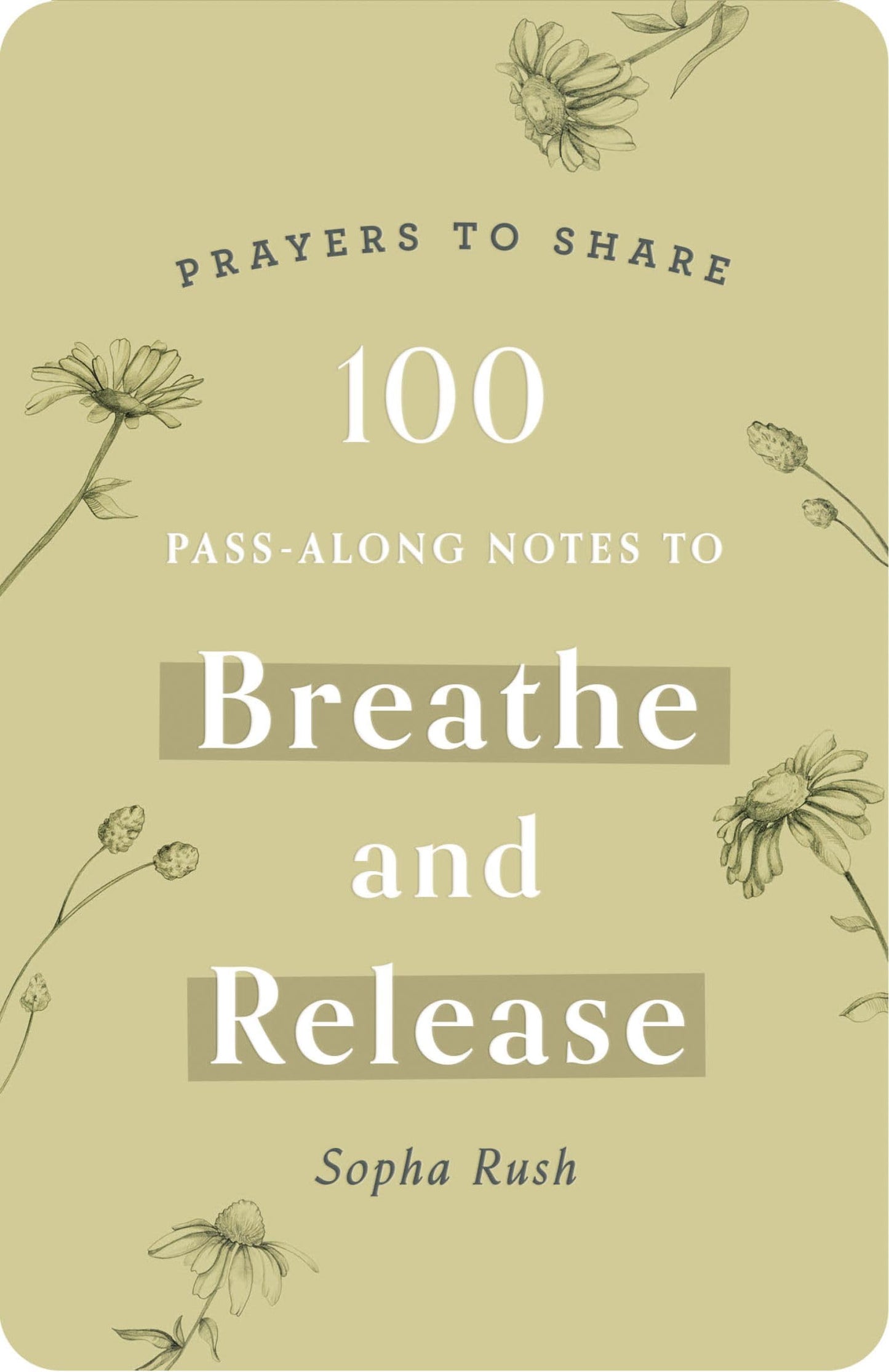 100 Pass-Along Notes to Breathe and Release: Prayers to Share (Shareable Messages of Encouragement with a Prayer, Scripture, and Inspirational Quote)
