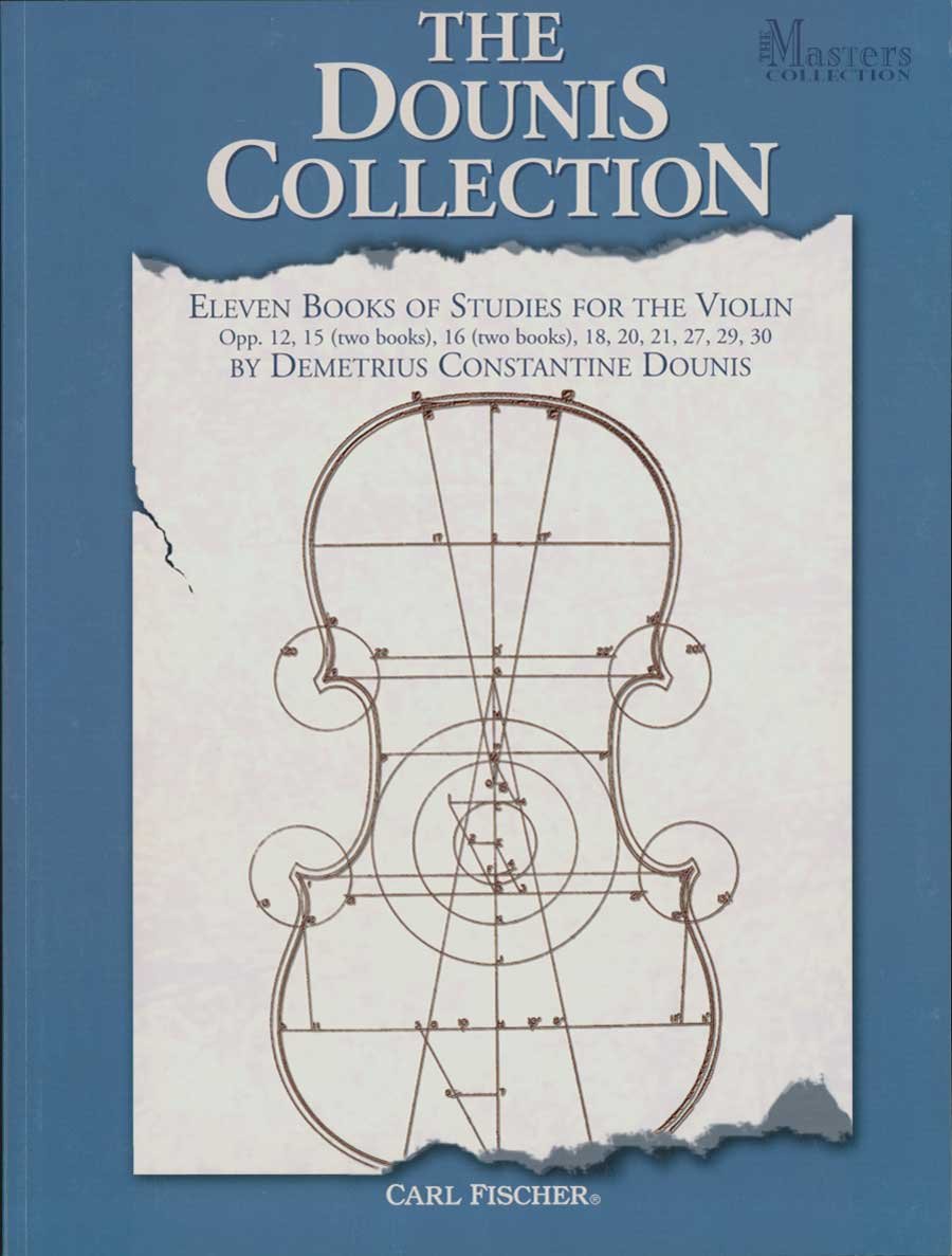 BF16 - The Dounis Collection - Eleven Books Of Studies for The Violin (VIOLON)