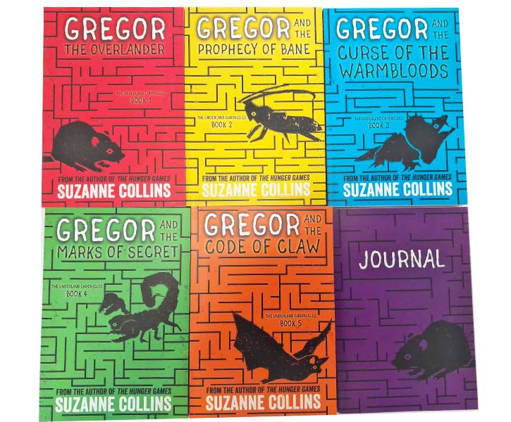 Gregor The Underground Chronicles 6-Pack Boxed Gift Set: Books #1-5 Plus an Exclusive Journal
