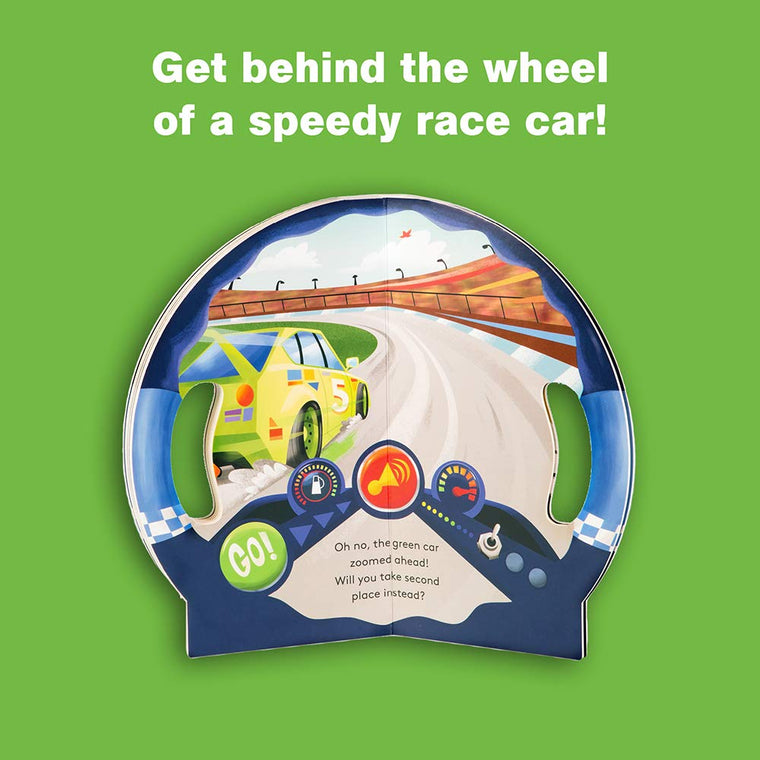 Drive the Race Car (Drive Interactive) — back cover