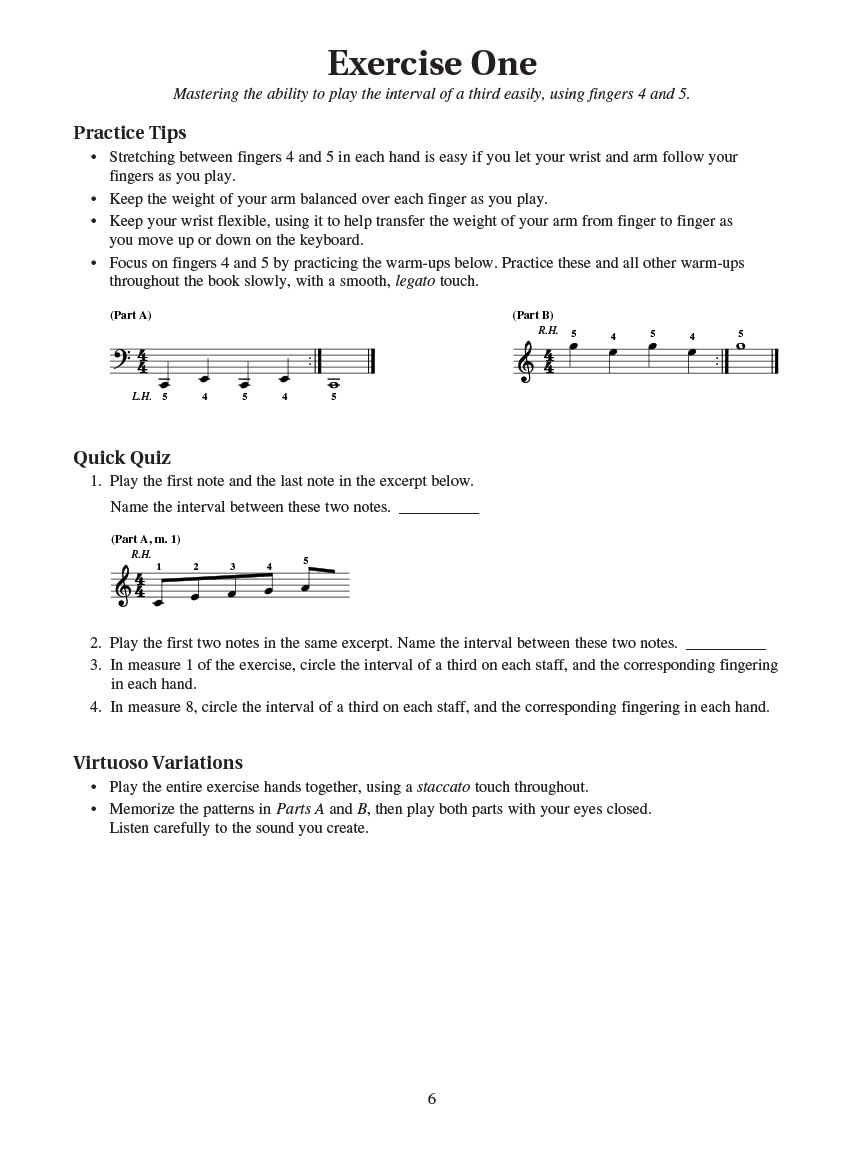 Hanon for the Developing Pianist Selections from Virtuoso Pianist Charles-Louis Hanon Hal Leonard Student Piano Library Sheet Music for ... Students with Worksheets (Technique Classics)