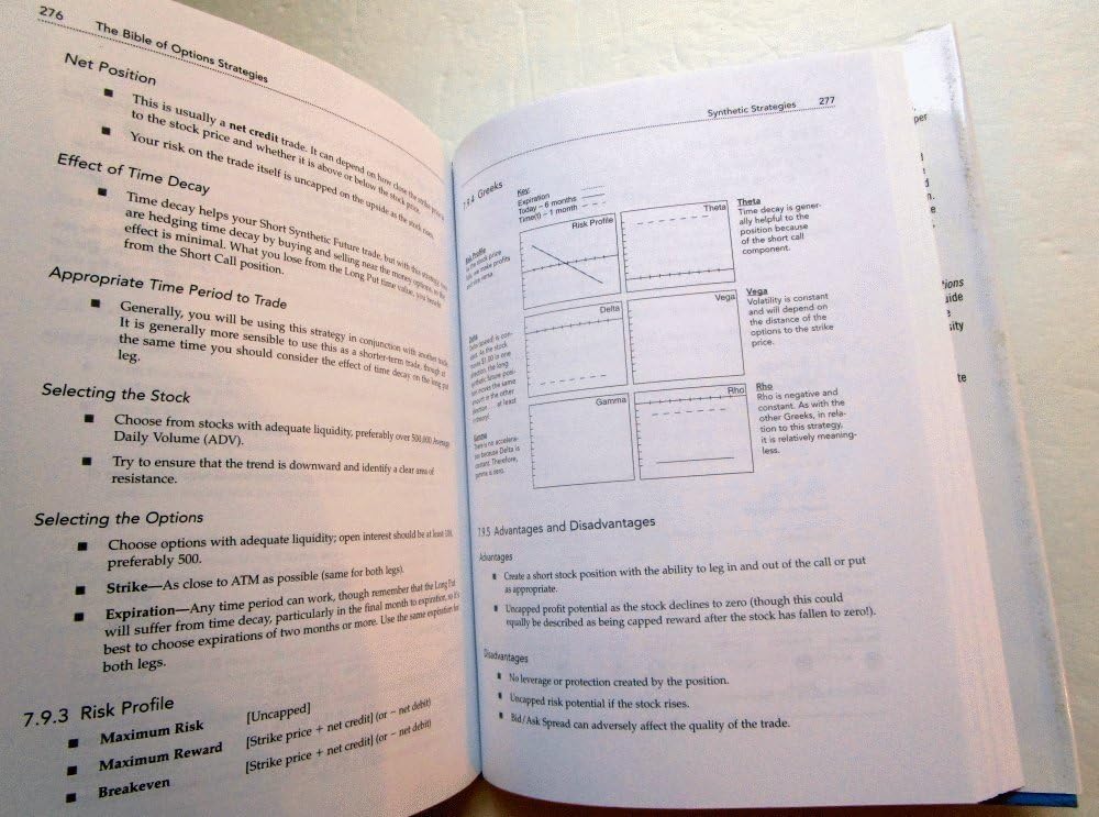 The Bible of Options Strategies: The Definitive Guide for Practical Trading Strategies