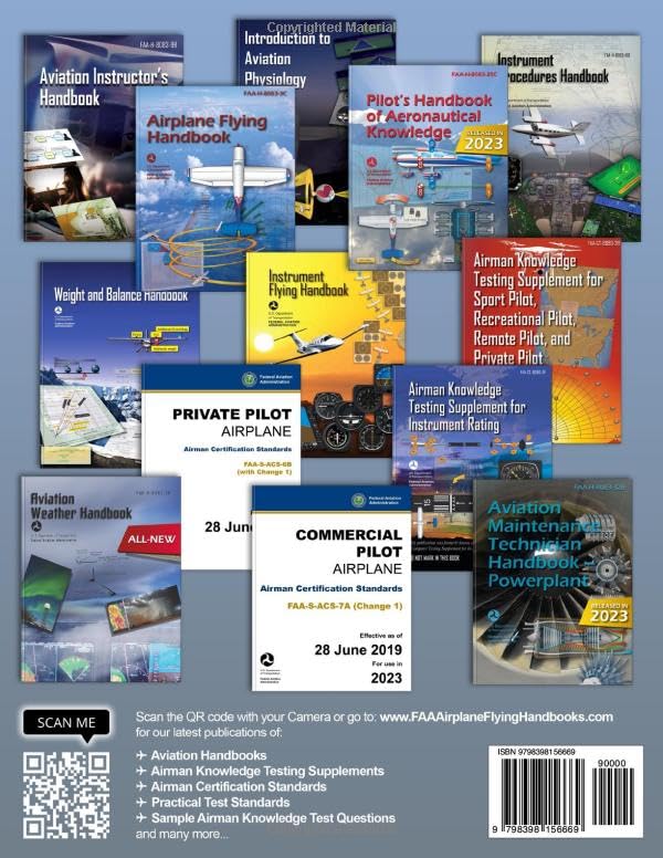Pilots Handbook of Aeronautical Knowledge FAA-H-8083-25C (Color Print)