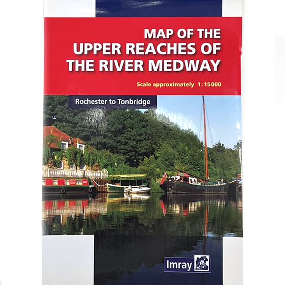 Map of the River Medway: Rochester to Tonbridge