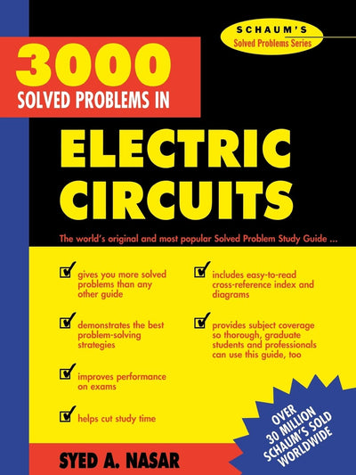 3,000 Solved Problems in Electrical Circuits by Nasar, Syed