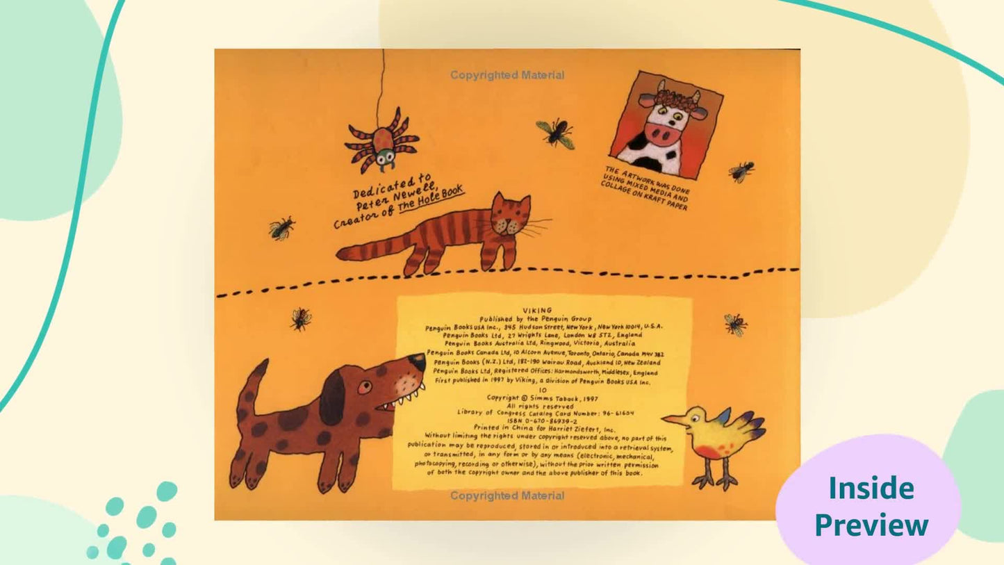 There Was an Old Lady Who Swallowed a Fly by Taback, Simms