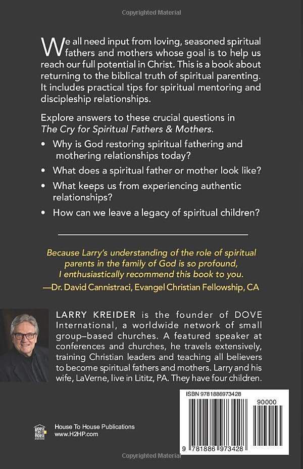 The Cry for Spiritual Fathers and Mothers