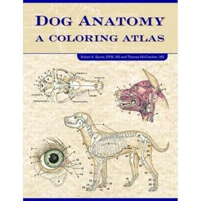 Dog Anatomy: A Coloring Atlas by Robert Kainer