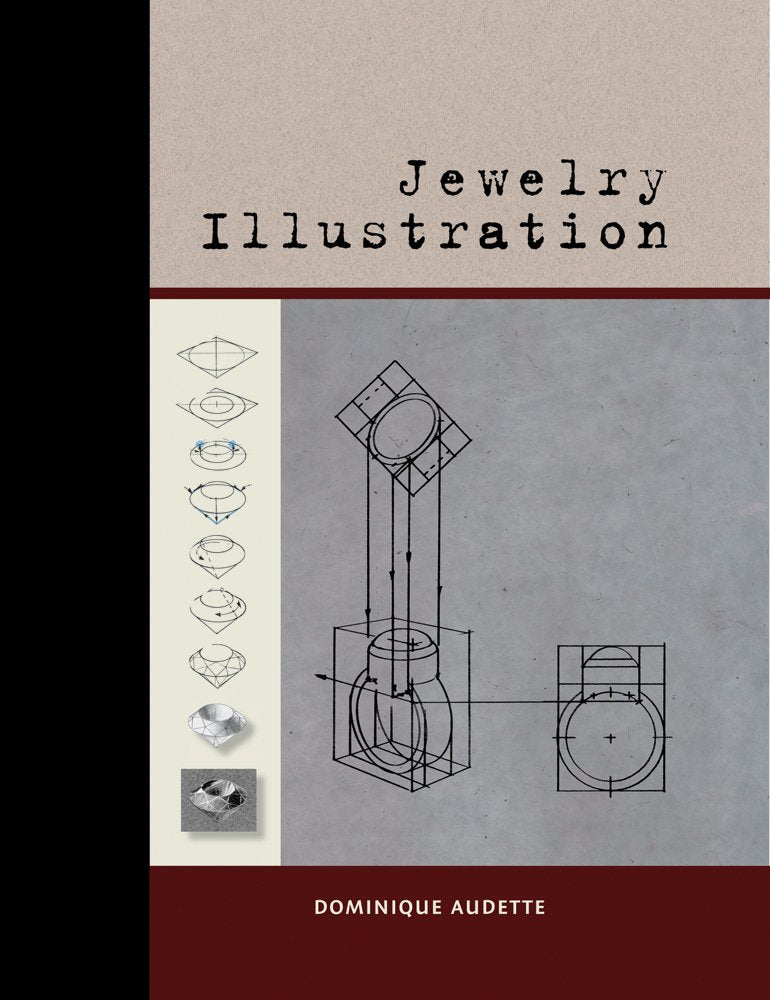 Jewelry Illustration by Dominique Audette