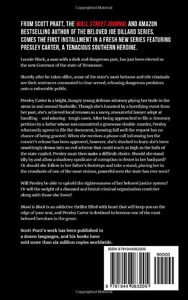 Blood is Black: A Legal Thriller (Presley Carter)
