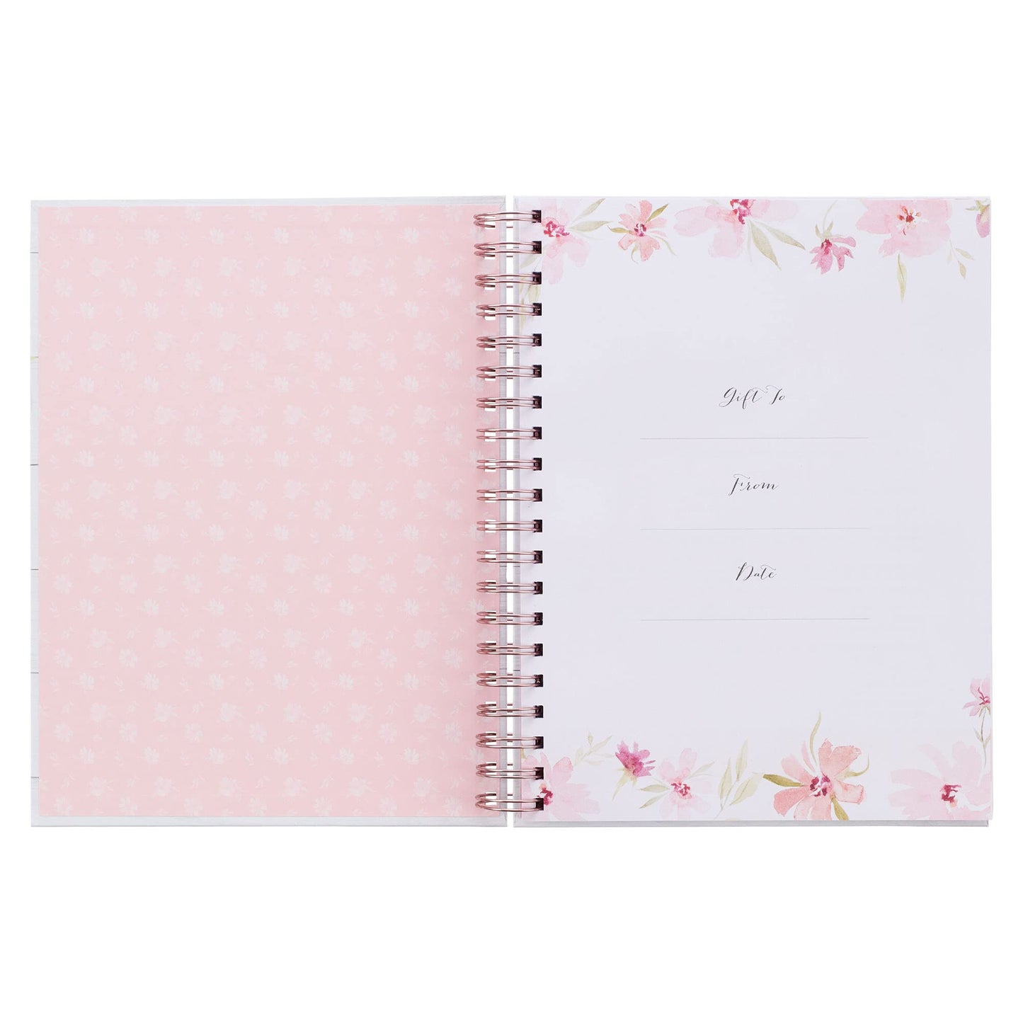 Moments in Prayer Wirebound Prompted Journal - 52 Week Prayer Journal for Women