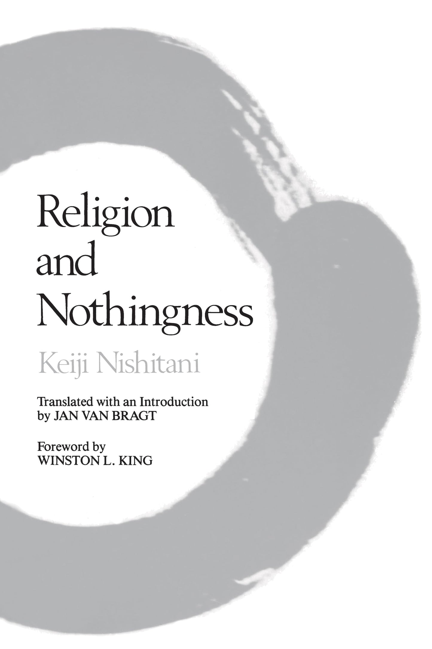 Religion and Nothingness (Nanzan Studies in Religion and Cul