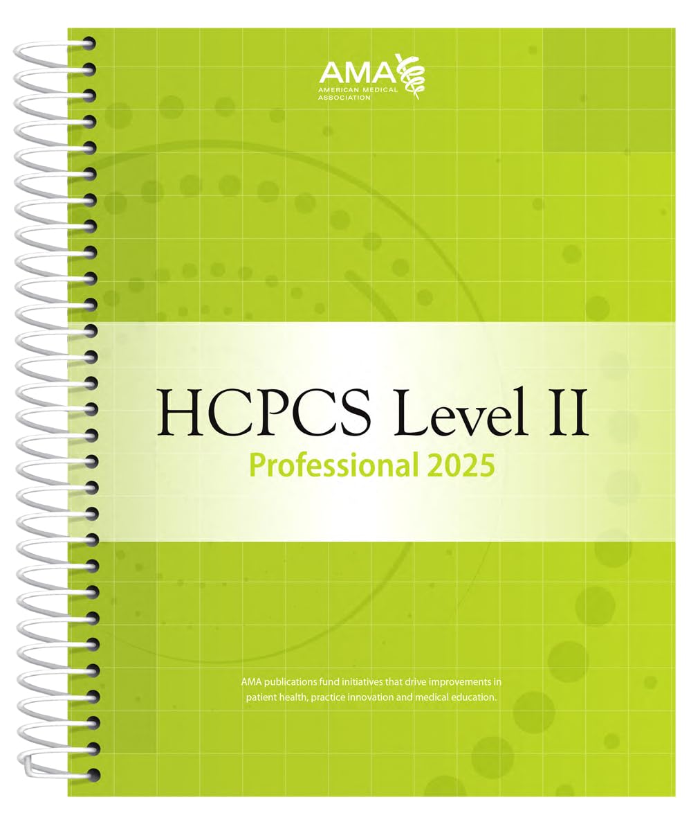 HCPCS 2025 Level II Professional Edition (HCPCS Level II (American Medical Assn))