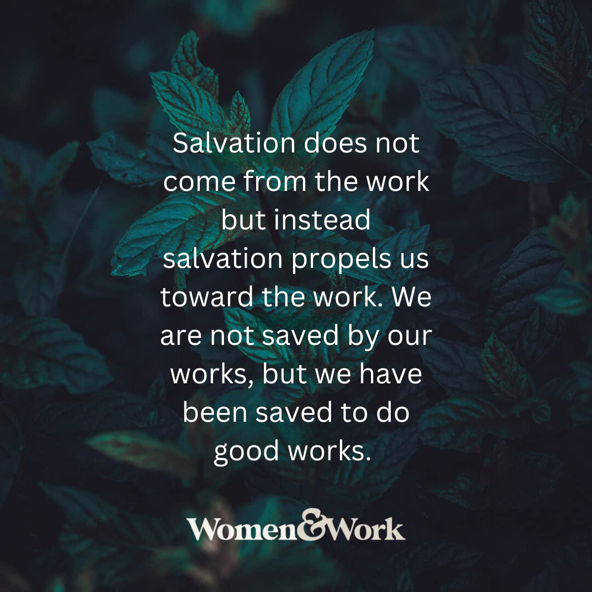 Women & Work: Bearing Gods Image and Joining in His Mission through our Work