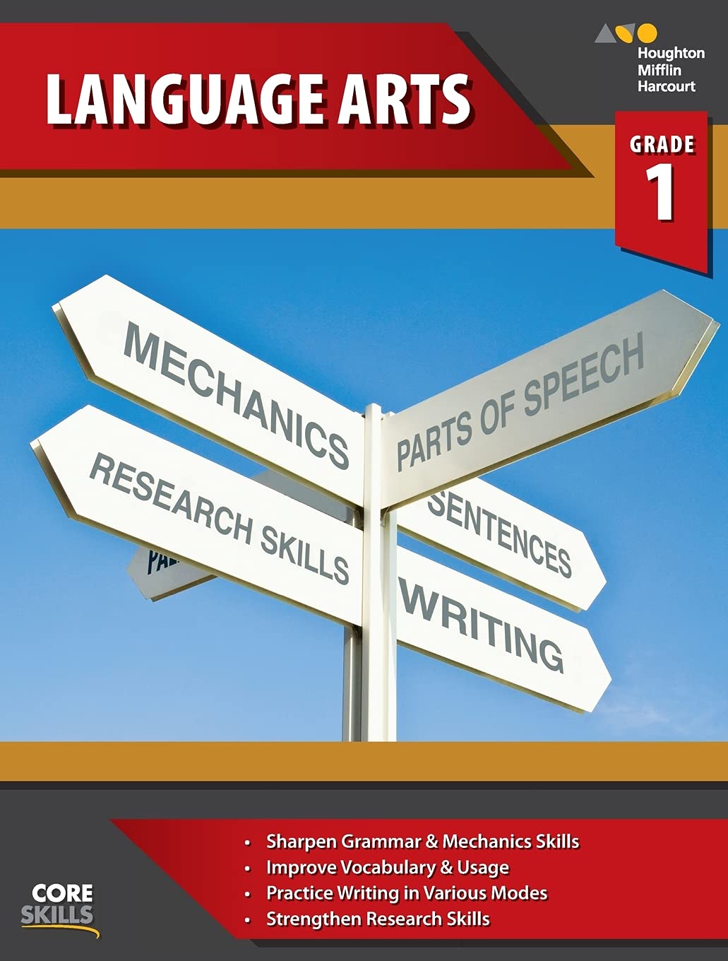 Steck-Vaughn Core Skills Language Arts: Workbook Grade 1 by