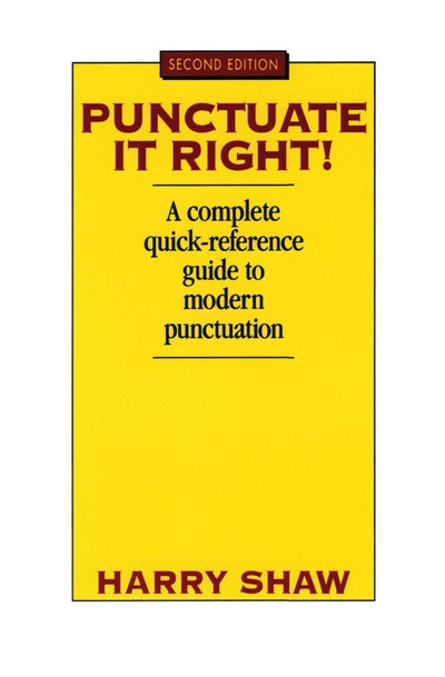 Punctuate It Right
