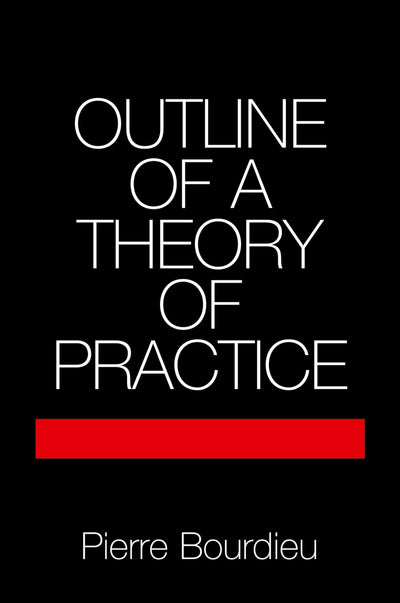 Outline of a Theory of Practice (Cambridge Studies in Social