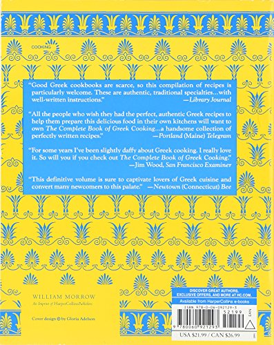 The Complete Book of Greek Cooking: The Recipe Club of St. P