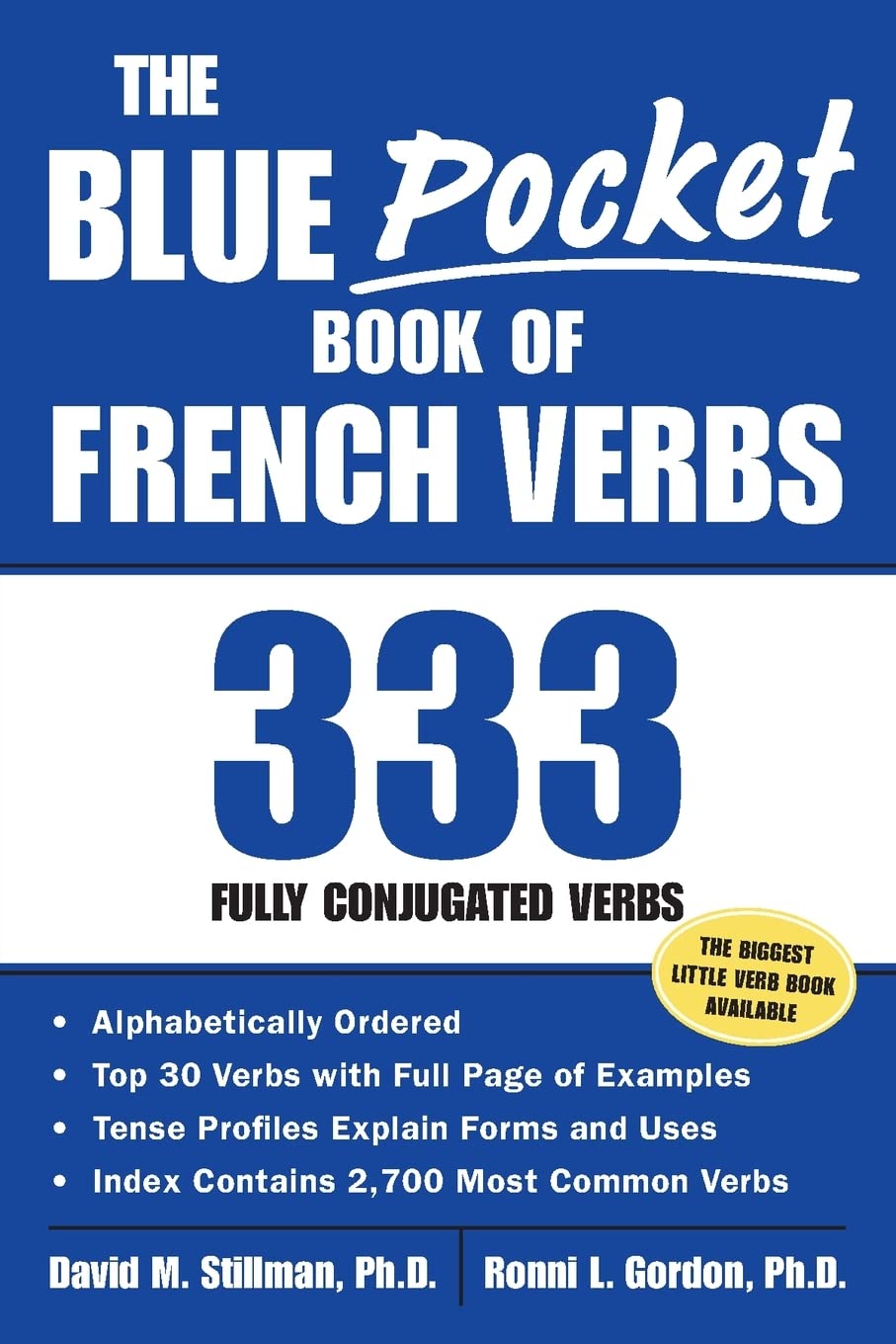 The Blue Pocket Book of French Verbs : 333 Fully Conjugated Verbs