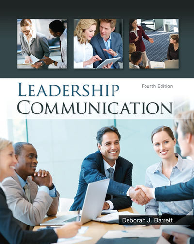 Leadership Communication by Barrett, Deborah