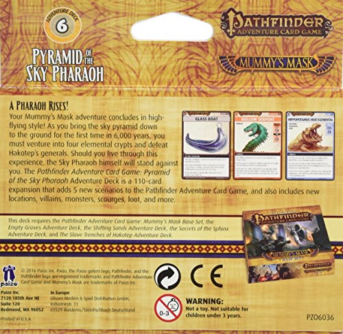 Pathfinder Adventure Card Game: Mummys Mask Adventure Deck 6: Pyramid of the Sky Pharaoh