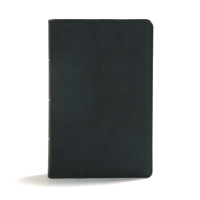 CSB Disciple's Study Bible, Black LeatherTouch, Black Letter, One Year, Reading Plan, Journaling Space, Study Notes and Commentary, Articles, Easy-to-Read Bible Serif Type