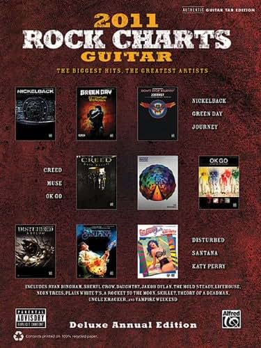 Rock Charts Guitar 2011 - Deluxe Annual Edition: The Biggest Hits - The Greatest Artists