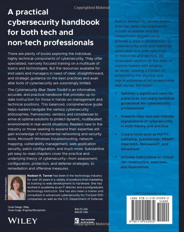 Cybersecurity Blue Team Toolkit