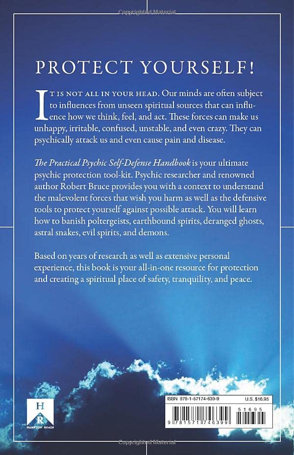 The Practical Psychic Self-Defense Handbook: A Survival Guide — back cover